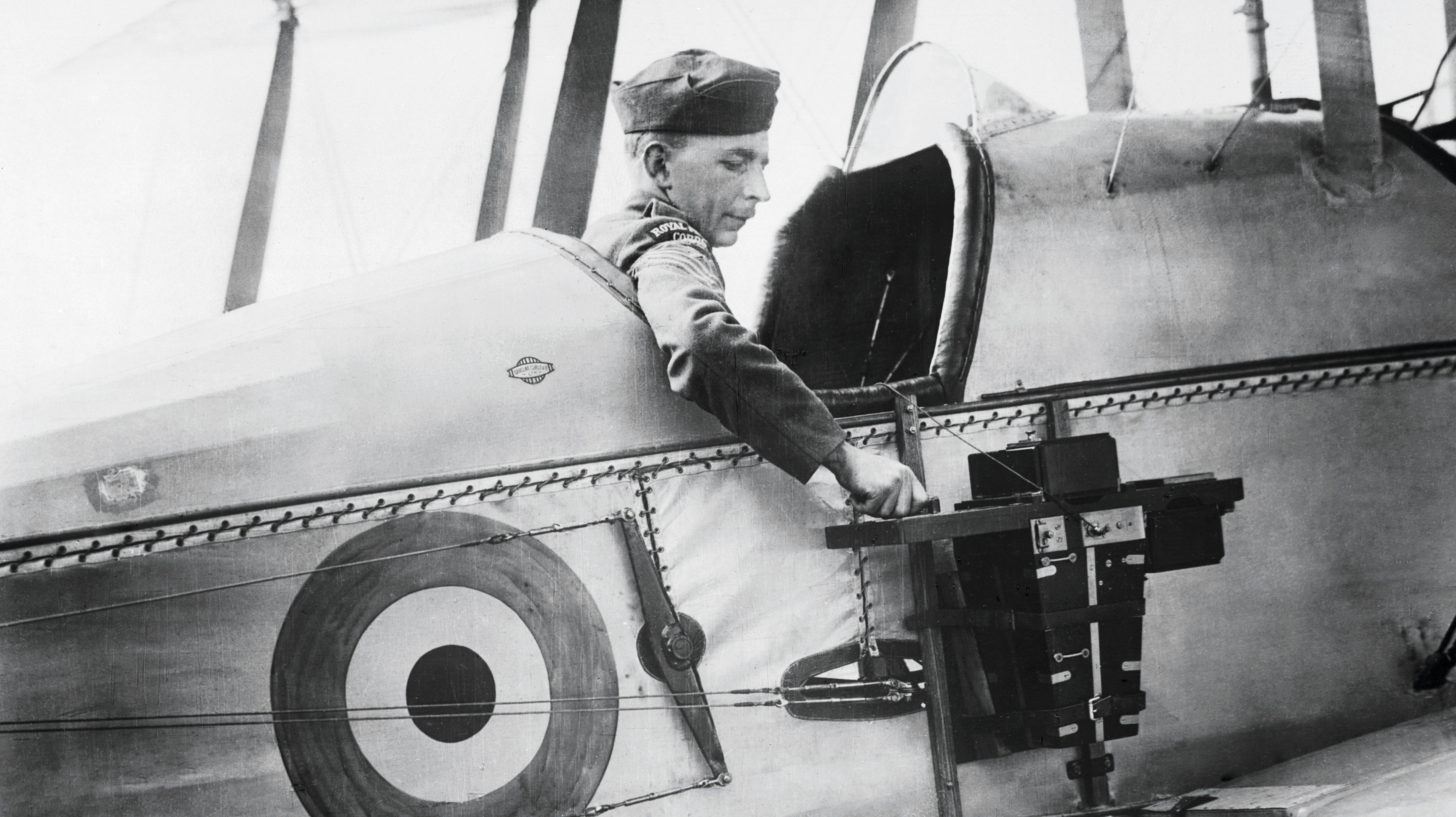RAF centenary plane gun check